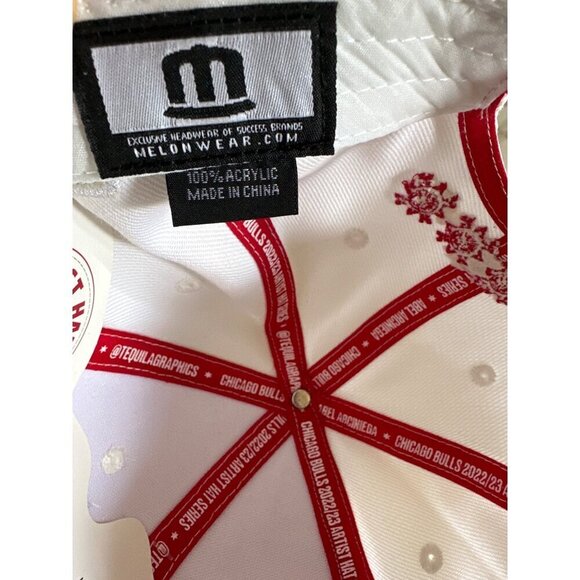 Chicago Bulls Artist Hat Series By Abel Arciniega Adjustable Snapback - Picture 7 of 7